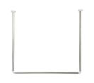 Barre De Douche Tringle Forme U 80 X 80 X 80 Cm En Acier Inoxydable