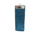 Grand Tapis De Salle De Bain Bleu Tahitien En Microfibre Confort Et Doux 45 X 120 Cm