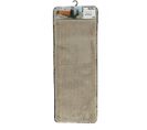 Grand Tapis De Salle De Bain Beige Ficelle En Microfibre Confort Et Doux 45 X 120 Cm