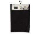 Tapis De Salle De Bain Noir  En Relief 40 X 60 Cm