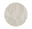 Tapis Extérieur Rond - 200cm - Gris - 100% Polypropylène Résistant Aux Uv - 800gr/m2 - 192 000 Poin