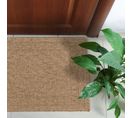 Tapis Extérieur - 50x80cm - Naturel - 100% Polypropylène Résistant Aux Uv - 1400 Gr/m2 - Luana