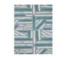 Tapis Extérieur Carré - 200x200cm - Turquoise - 100% Polypropylène Résistant Aux Uv - 1200 Gr/m2 -