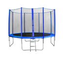 Trampoline De Jardin Avec Echelle Bleu Myjump 3,70 M