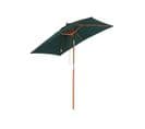 Parasol Rectangulaire Inclinable Wimbledon Vert Foncé