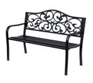 Banc De Jardin Hank Métal Noir