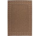 Tapis Tissé Suède Halmstad Café Naturel 160 X 230 Cm Marron