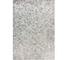 Tapis Fait Main Rocket 410 Gris Argent 160 X 230 Cm Argent