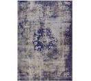 Tapis Tissé Vintage 8403 Blau 160 X 230 Cm Bleu