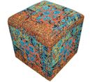 Pouf Solitaire 42 X 42 X 45 Cm Multicolore