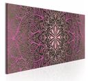 Tableau Rose Sophistication 150 X 50 Cm Violet