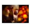 Tableau Visage De Bouddha 2 80 X 60 Cm Marron