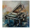 Tableau Piano 120 X 80 Cm Bleu