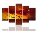 Tableau Un Arbre Sec 250 X 120 Cm Marron