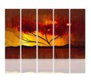 Tableau Arbre Sec 150 X 100 Cm Marron