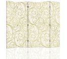 Paravent Tapeta 4 5 Volets 180 X 150 Cm - 2 Faces R° V° + 360° Beige