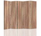 Paravent 5 Volets En Bois Pour Intérieur Élégant Et Pratique 180 X 180 Cm - 2 Faces R° V° Bois Clair