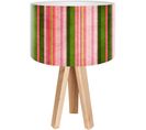 Lampe De Chevet Bois Multicolore 30x30x45cm