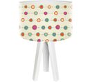 Lampe De Chevet Bois Multicolore 30x30x45cm