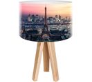 Lampe De Chevet Bois Multicolore 30x30x45cm