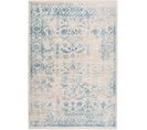 Tapis Baroque 600 80 X 150 Cm Bleu