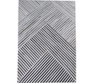 Tapis Starless Noir Ivoire Marron 170 X 240 Cm Gris