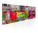 Tableau Royaume De Fantaisie 150 X 50 Cm Multicolore