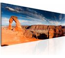 Tableau Panorama Du Grand Canyon 135 X 45 Cm Orange