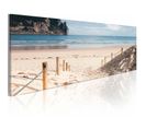 Tableau Chemin De La Plage 150 X 50 Cm Beige