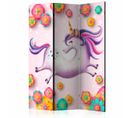 Paravent Enfant Lithe Unicorn Multicolore 135x172