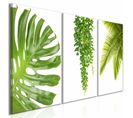 Tableau Beaux Palmiers 120 X 60 Cm Vert