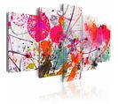 Tableau Danse De Rouge 200 X 100 Cm Multicolore