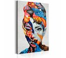 Tableau Femme Libre 80 X 120 Cm Multicolore