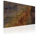 Tableau Structure Lunaire 90 X 60 Cm Marron