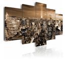 Tableau Veilleuse New-yorkaise 200 X 100 Cm Marron