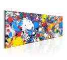 Tableau Illumination Arc-en-ciel 135 X 45 Cm Multicolore