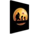 Tableau Dragon Ball Hakuna Matata 70 X 100 Cm Noir