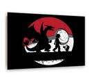 Tableau Bois Pokemon Hakuna Matata 60 X 40 Cm Noir