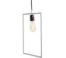 Suspension Acier Blanc 140x25x40cm