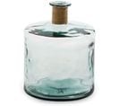 Vase Verre Jonc Naturel Transparent 35x35x45