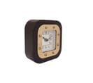 Horloge De Table Or Et Noir 5x14x14