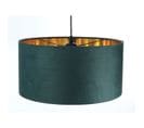 Suspension Glamour Velvet Ø 50 Cm - H25 Cm Vert