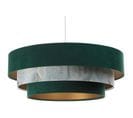 Suspension Tissu Vert 60x60x25cm