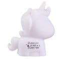 Veilleuse Enfant à Poser "licorne" 10cm Blanc