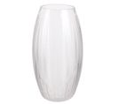 Vase Déco En Verre "magnolia" 30cm Transparent