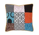 Coussin Carré Déhoussable - 40x40cm - Multicouleur