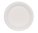 Lot De 10 Assiettes Rondes "canne à Sucre" 17cm Blanc