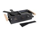 Appareil à Raclette Duo "bougie" 32cm Noir