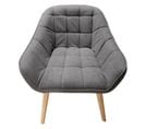 Fauteuil Design "magnus" 75cm Gris