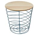 Table D'appoint Design "cyclone" 40cm Bleu